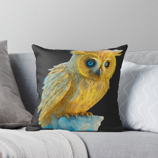 Item preview, Golden owl designed and sold by colorexz.