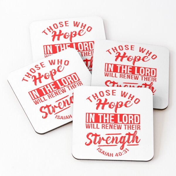 Item preview, Hope In The LORD - Isaiah 40:31 designed and sold by plushism.