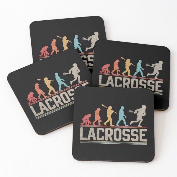Item preview, Vintage Lacrosse Evolution for Lacrosse Players ReLax Bro LAX Funny Apparel designed and sold by grinta2021.