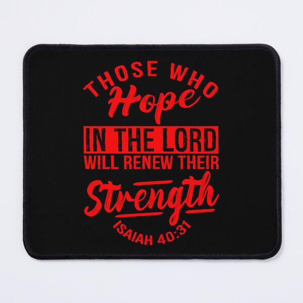 Item preview, Hope In The LORD - Isaiah 40:31 designed and sold by plushism.