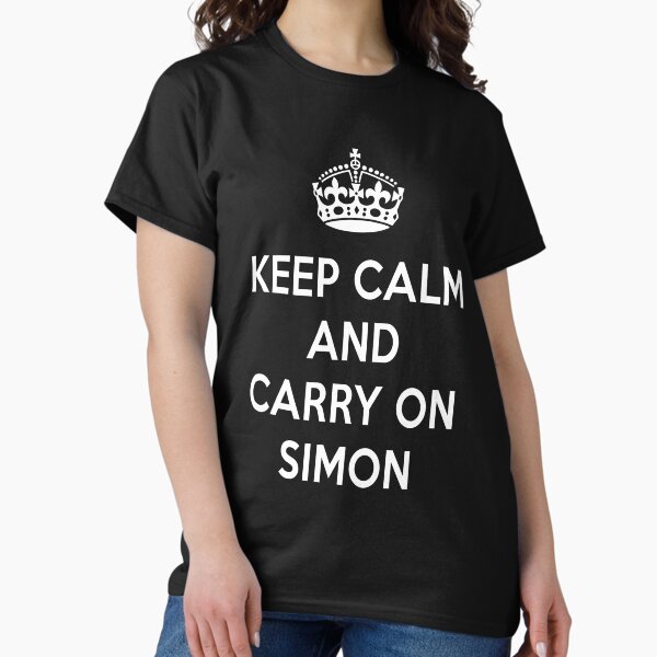 Item preview, Keep Calm and Carry on Simon designed and sold by tumblyhau.