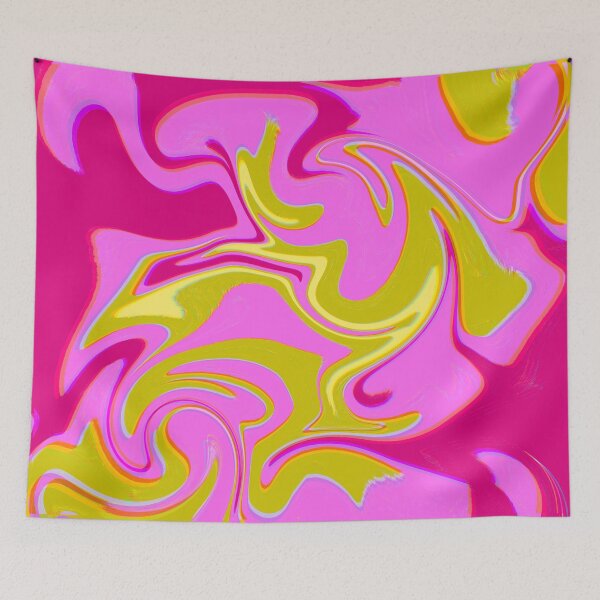 Item preview, Pink, Yellow, Green, Pink Tones and Purple Marble Pattern Design designed and sold by theprintedclub.