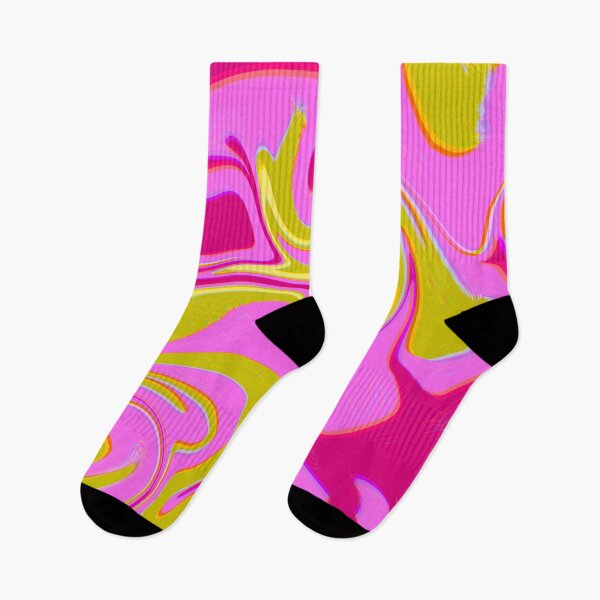 Item preview, Pink, Yellow, Green, Pink Tones and Purple Marble Pattern Design designed and sold by theprintedclub.
