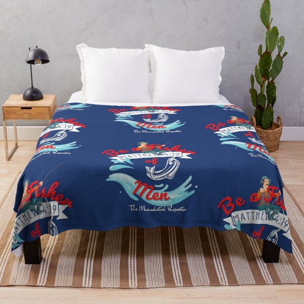 Item preview, Be a Fisher of Men | Matthew 4:19 - Dark Blue designed and sold by TheReporter1.