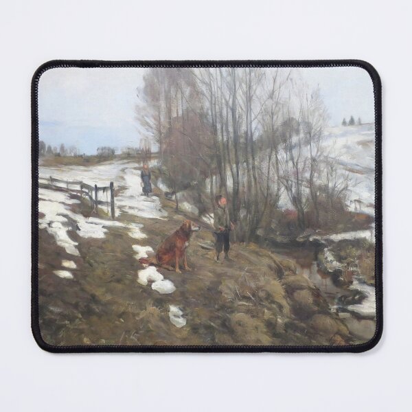 Item preview, Winter scenery -  Early Spring by Gerhard Munthe designed and sold by AR-shop.