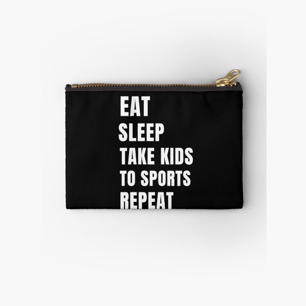 Item preview, eat sleep take kids to sports repeat sports lover quotes	 designed and sold by Luna  Shirts⭐⭐⭐⭐⭐.