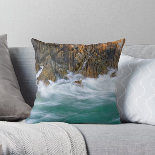 Sarah Anne Rocks, Tarkine, Tasmania Throw Pillow