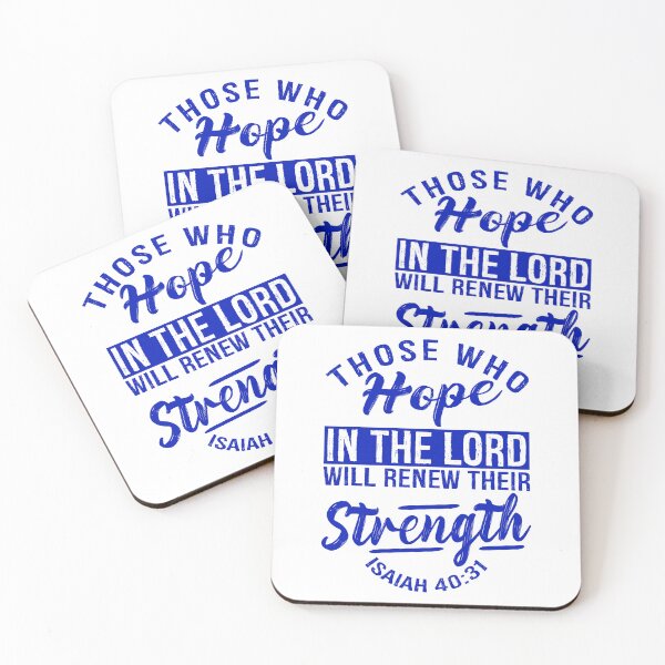 Item preview, Hope In The LORD - Isaiah 40:31 designed and sold by plushism.