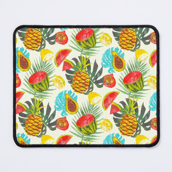 Item preview, Fruits pineapple watermelon lemon papaya designed and sold by Alessandro Remo Mazzoni Remotextiles.