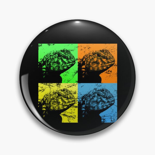 Item preview, Uromastyx Reptile Spiny Tailed Lizard Retro Popart designed and sold by StrongShirts.