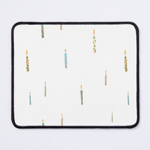 Item preview, Candle colors birthday cute pattern a watercolor  designed and sold by Yana Mustafina | Boho Soulful Designs.