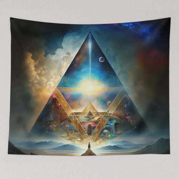 Item preview, Creation of Souls by the Highest Consciousness - Pyramid  designed and sold by The-Fox-Hole.