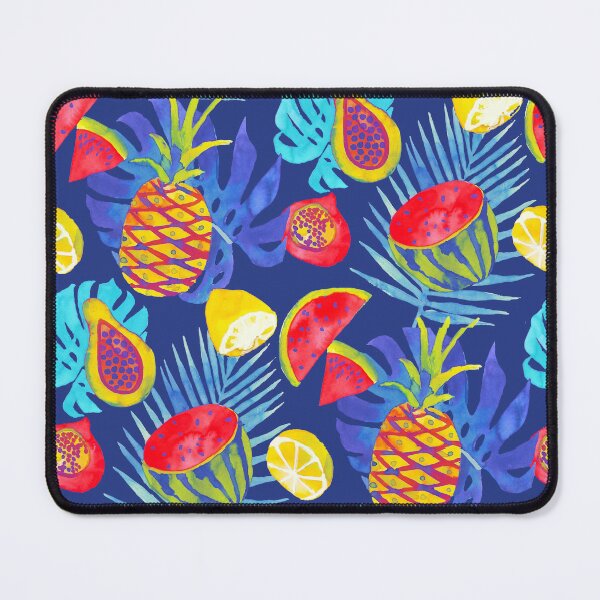 Item preview, Fruits pineapple watermelon lemon papaya designed and sold by Alessandro Remo Mazzoni Remotextiles.