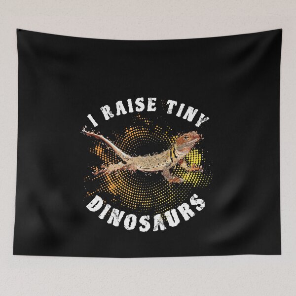 Item preview, I Raise Tiny Dinosaurs Crotaphytus Collaris Iguana designed and sold by StrongShirts.