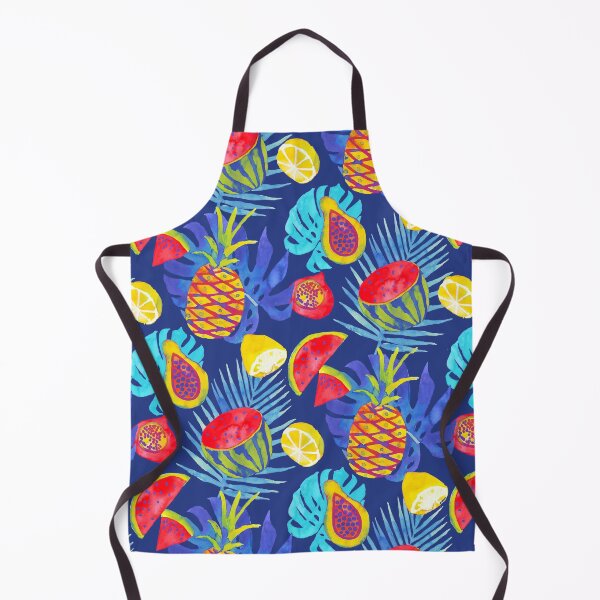 Item preview, Fruits pineapple watermelon lemon papaya designed and sold by Alessandro Remo Mazzoni Remotextiles.