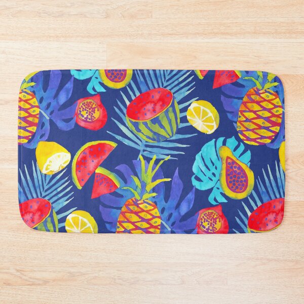 Item preview, Fruits pineapple watermelon lemon papaya designed and sold by Alessandro Remo Mazzoni Remotextiles.