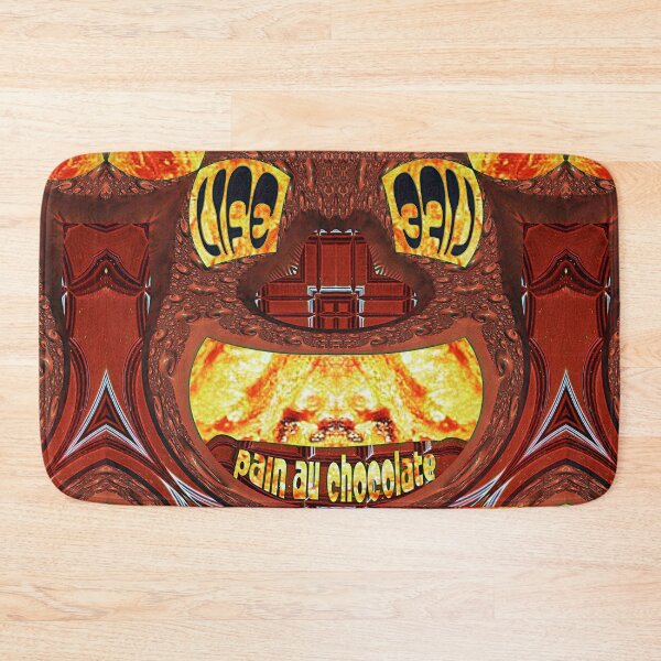 Item preview, *LIFE IS A COMIC COMEDY PLAYED IN A THEATER HAUNTED BY PAIN AU CHOCOLAT* designed and sold by Ralek.