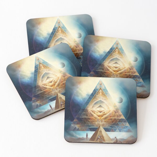 Item preview, Creation of Souls by the Highest Consciousness - Pyramid  designed and sold by The-Fox-Hole.