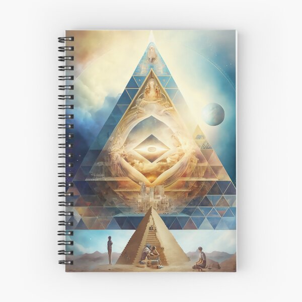 Item preview, Creation of Souls by the Highest Consciousness - Pyramid  designed and sold by The-Fox-Hole.
