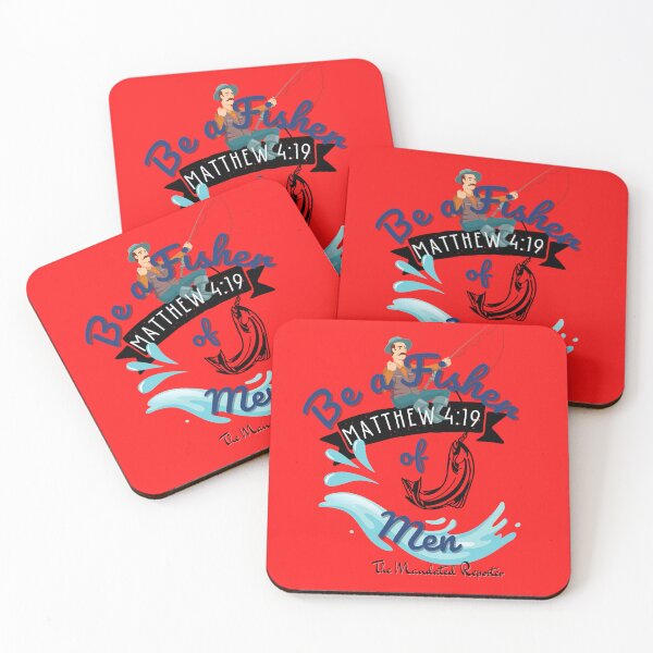 Item preview, Be a Fisher of Men | Matthew 4:19 - Red designed and sold by TheReporter1.