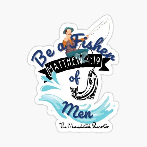 Item preview, Be a Fisher of Men | Matthew 4:19 - Red designed and sold by TheReporter1.