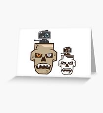 Skull cam Greeting Card