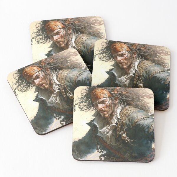 Item preview, Pirate Captain designed and sold by AM FineArtPrints.