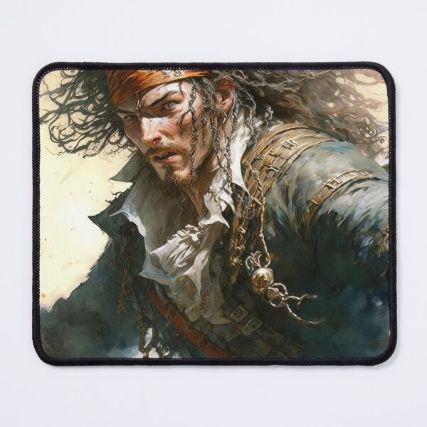 Item preview, Pirate Captain designed and sold by AM FineArtPrints.
