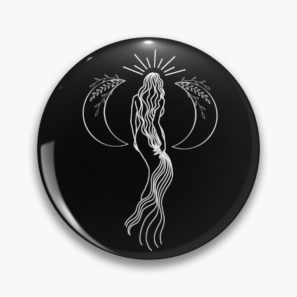 Item preview, Triple Moon Goddess - A Spiritual Illustration - Southern Hemisphere designed and sold by Annalee Beer.