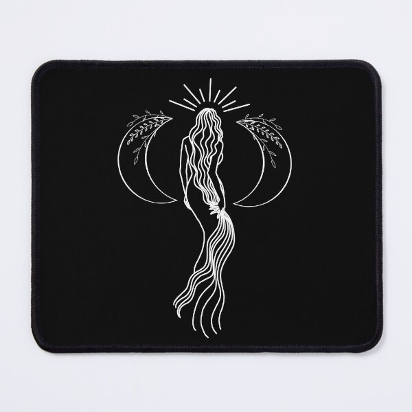 Item preview, Triple Moon Goddess - A Spiritual Illustration - Southern Hemisphere designed and sold by Annalee Beer.