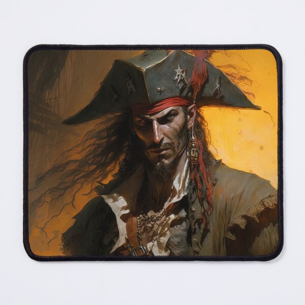 Item preview, Pirate Captain designed and sold by AM FineArtPrints.
