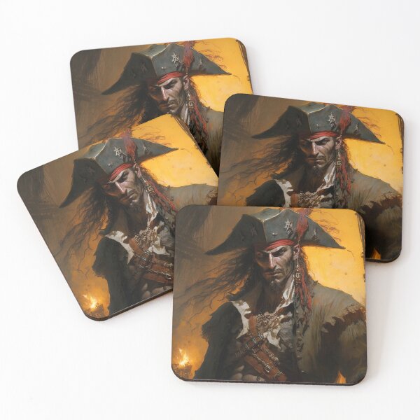 Item preview, Pirate Captain designed and sold by AM FineArtPrints.