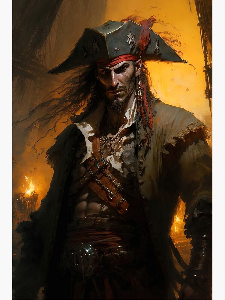Pirate Captain | Postcard
