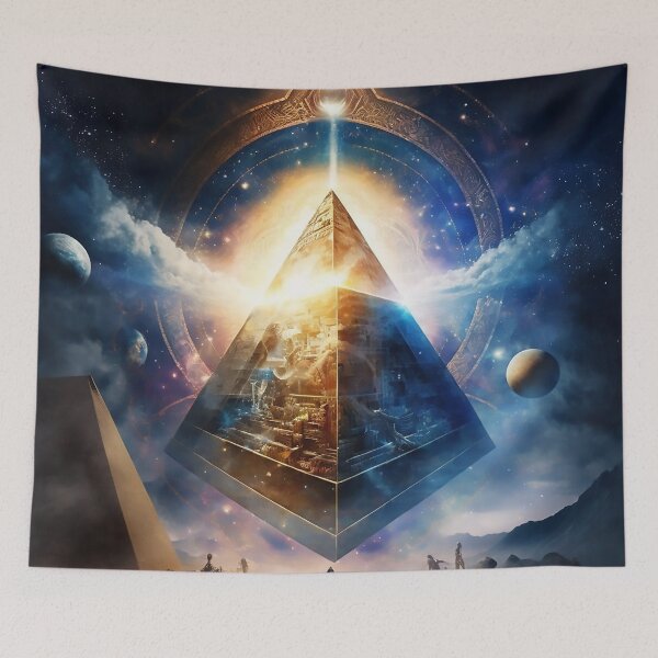Item preview, Creation of Souls by the Highest Consciousness - Pyramid  designed and sold by The-Fox-Hole.