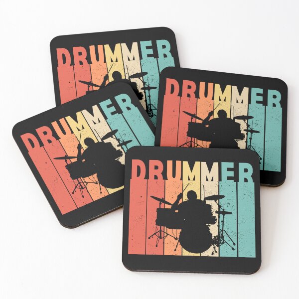 Item preview, Retro Drummer, Vintage Drummer designed and sold by LaughingHorseCo.