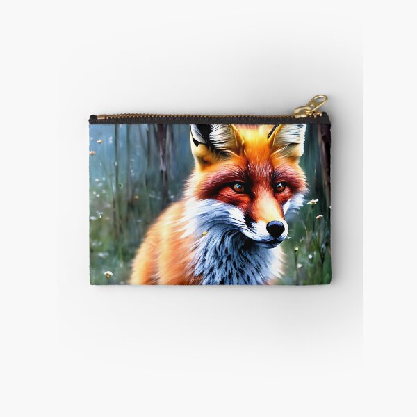 Aperçu de l'œuvre Renard parmi les fleurs 1 créée et vendue par EtherMeditation.