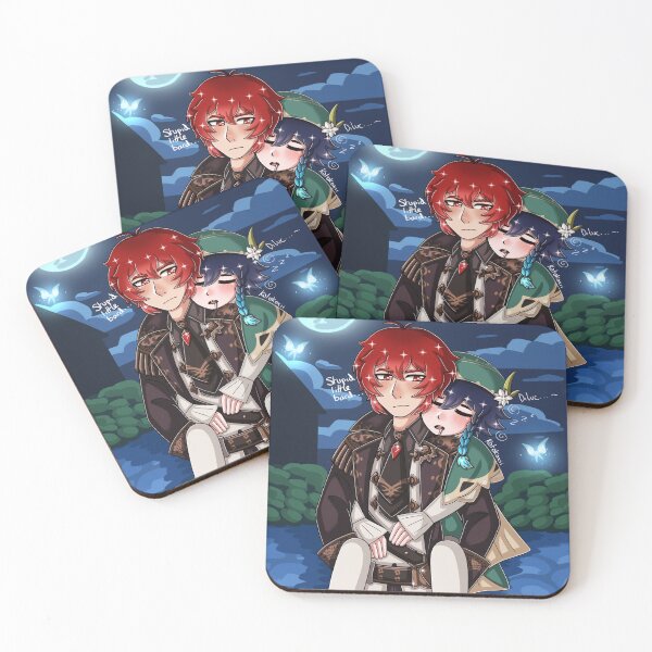 Item preview, Genshin Impact DiluVen Diluc x Venti artwork  designed and sold by Kotokoxii.