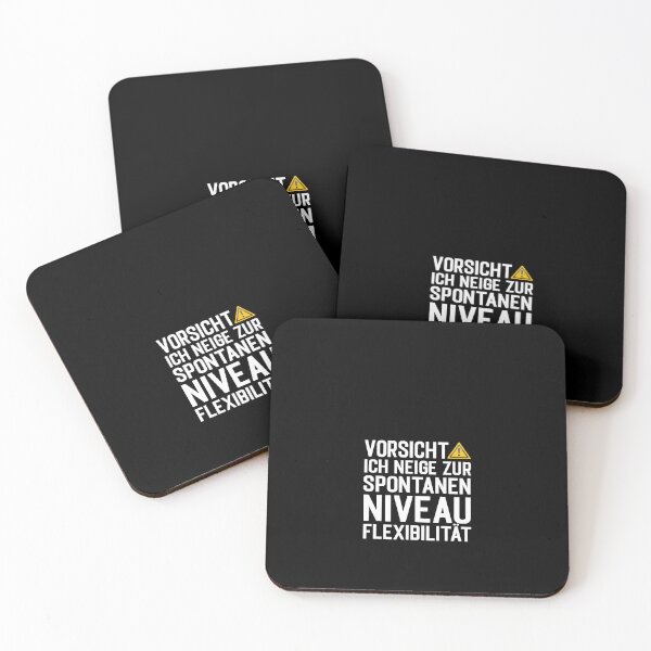 Artikelvorschau, Vorsicht neige zur spontanen Niveau Flexibilität entworfen und verkauft von StrongShirts.