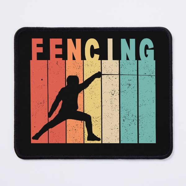 Item preview, Retro Fencing, Vintage Fencing designed and sold by LaughingHorseCo.