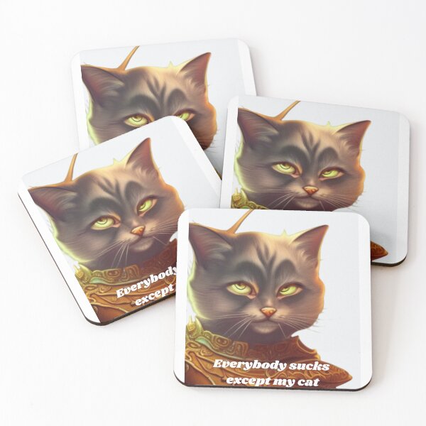 Item preview, Everybody sucks except my cat designed and sold by chak87.