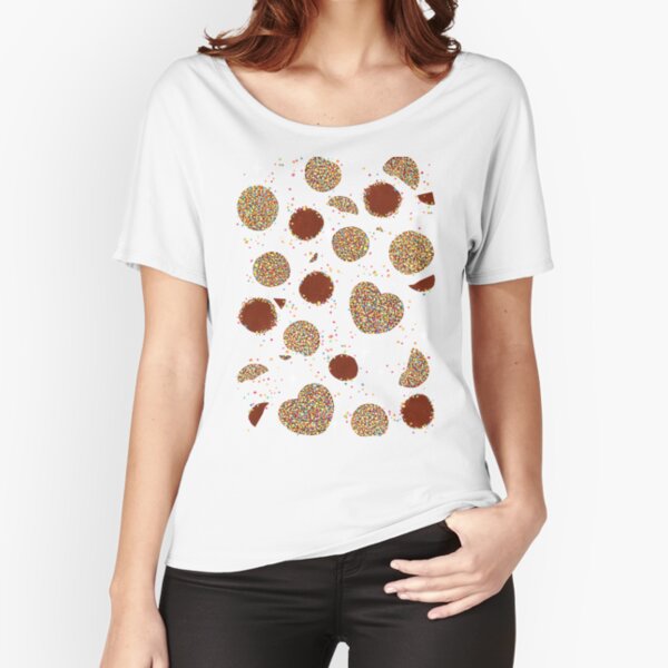 Chocolate Freckles - Orange Relaxed Fit T-Shirt