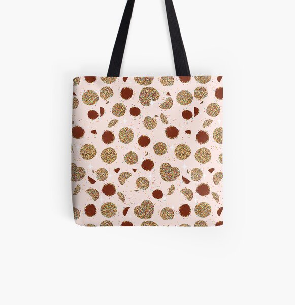 Chocolate Freckles - Orange All Over Print Tote Bag