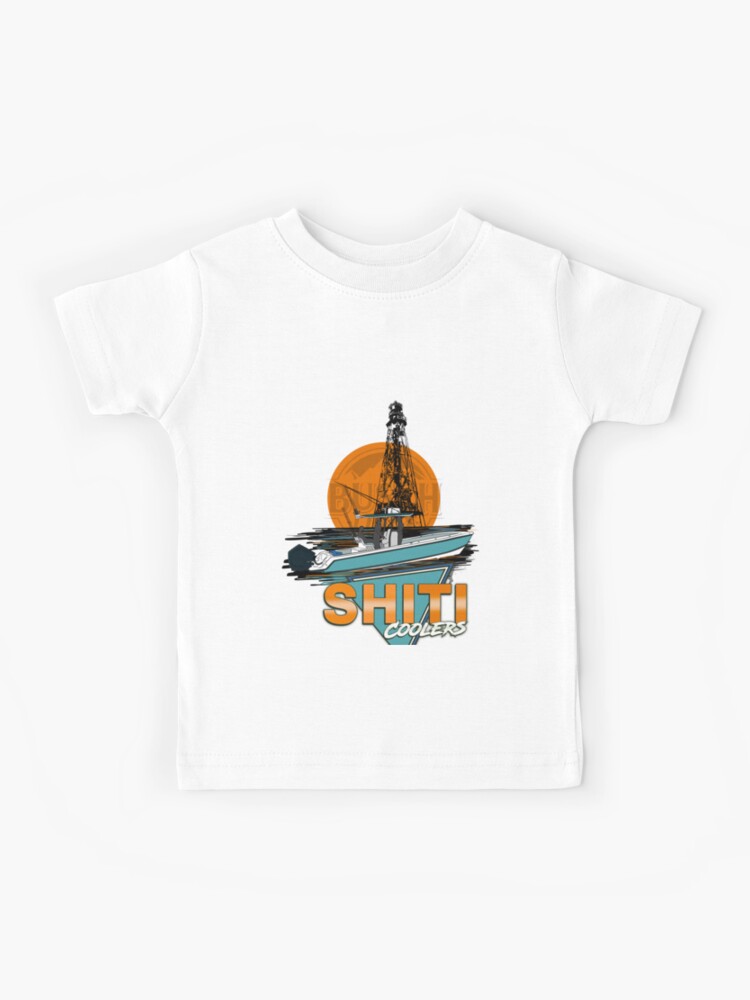 Contender Shiti coolers Busch Light Fishing  Kids T-Shirt for