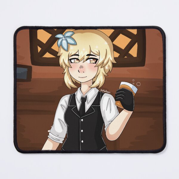 Item preview, Copy of Genshin impact Lumine bartender artwork  designed and sold by Kotokoxii.