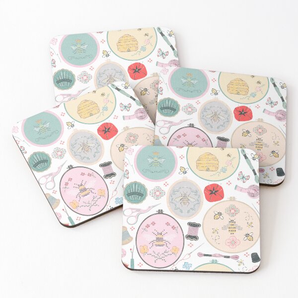 Item preview, Sewing bee designed and sold by Papergrape.