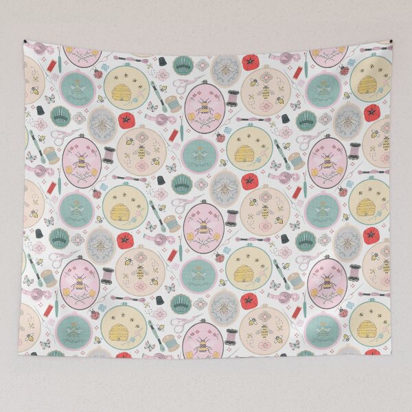 Item preview, Sewing bee designed and sold by Papergrape.