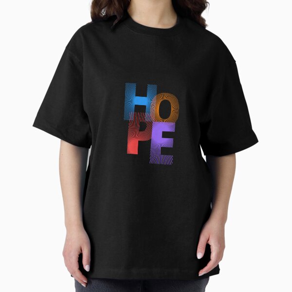 Item preview, Hope - Colorful Modern Typography T-shirt designed and sold by Vedant Darji.