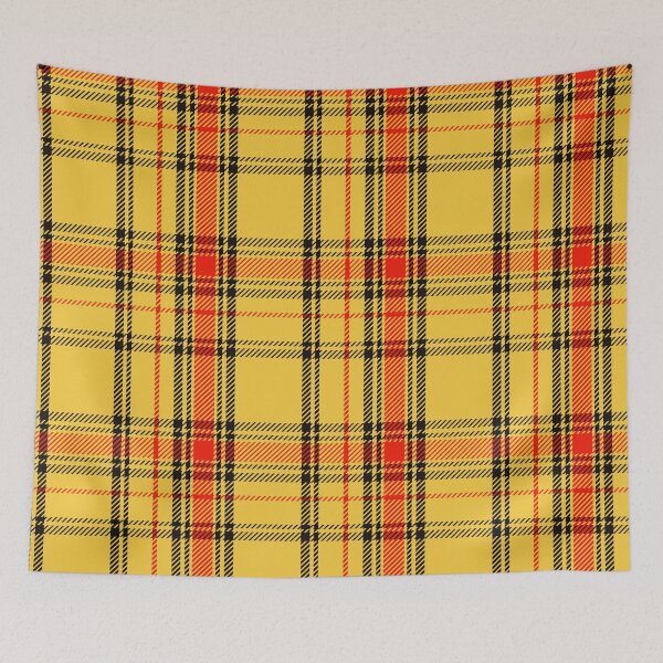 Item preview, Academia Plaid Tartan in Yellow, Red, and Black designed and sold by Zab Butler Design.