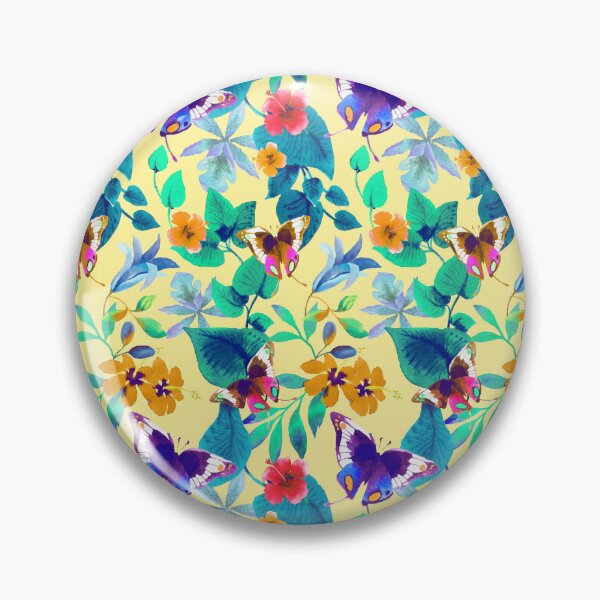 Item preview, Butterflies in tropical forest designed and sold by Alessandro Remo Mazzoni Remotextiles.