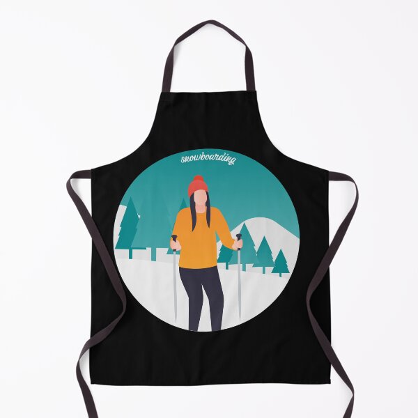 Item preview, Eat Sleep Snowboarding Repeat snow girl designed and sold by FLOWER--ART.